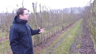 Dirk van Hees discusses the virtues if rootstocks with U40 delegates